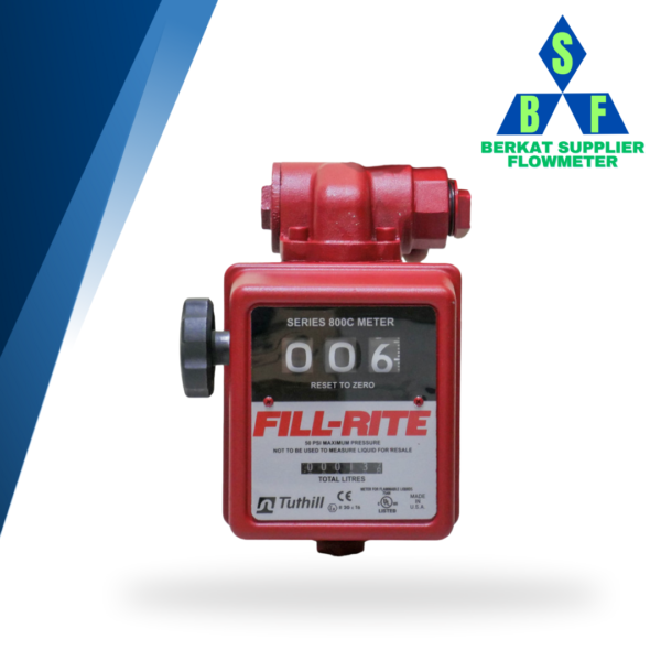 Flow Meter Fill Rite FR 806 Size 1 Inch