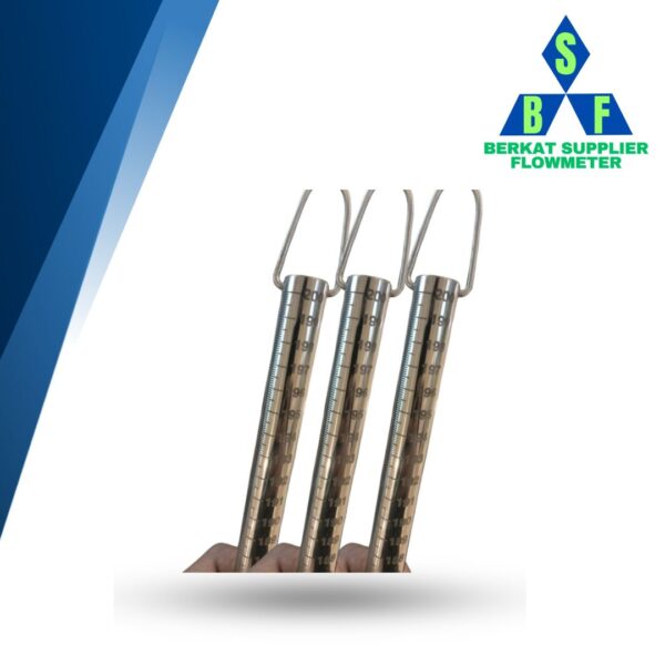 Stick Sounding 2 meter Langsung Stainless Steel 304