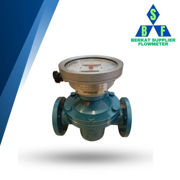 Oval Gear Flow meter 1,5  inch DN 40 mm - Flow meter Gear Oil 1,5" inch