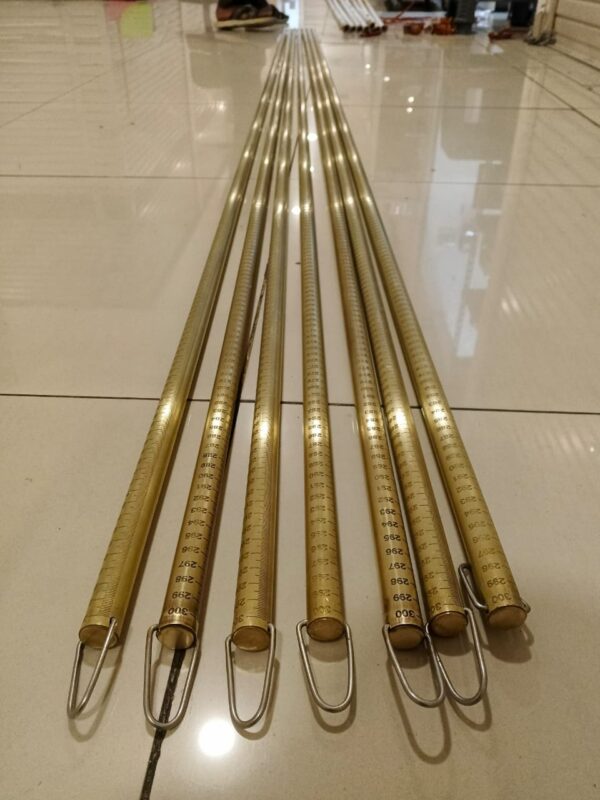Stick Sounding Kuningan 3 Meter Langsung Brand DB